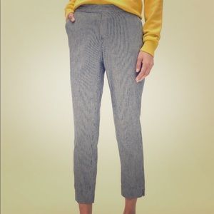 Petite Hayden Striped Pull-On Soft Ankle Pant 0P